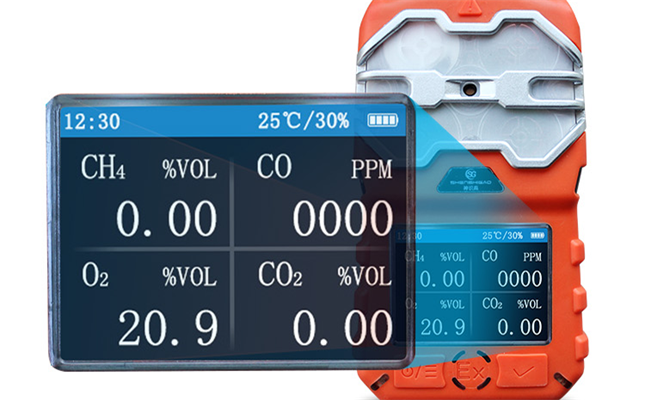 便攜式多氣體檢測(cè)報(bào)警儀